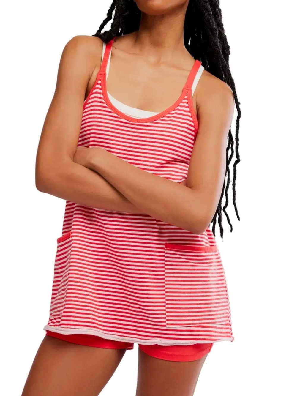 Free People Hoy Shot Mini Dress